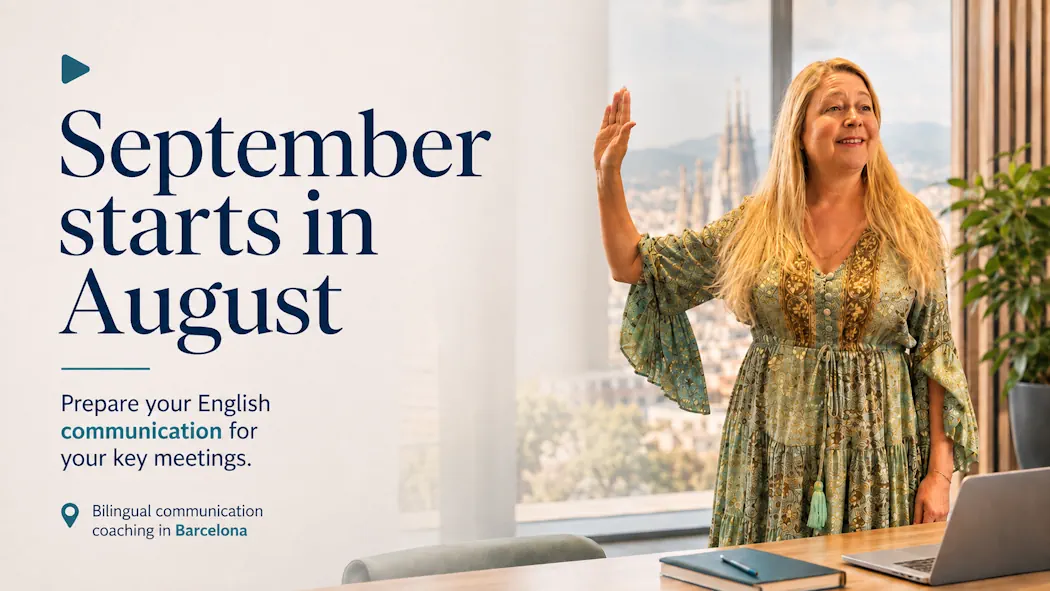 How to prepare for important meetings and presentations in english